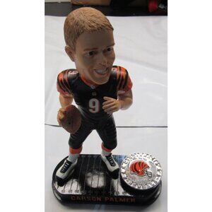 NFL Cincinnati Bengals Carson Palmer # 9 NFL Legends of The Field Bobble Head